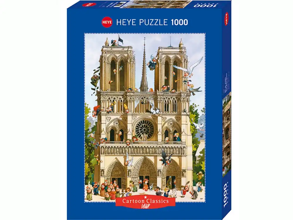 Heye - Puzzle Loup Vive Notre Dame Jigsaw Puzzle 1000 Pieces