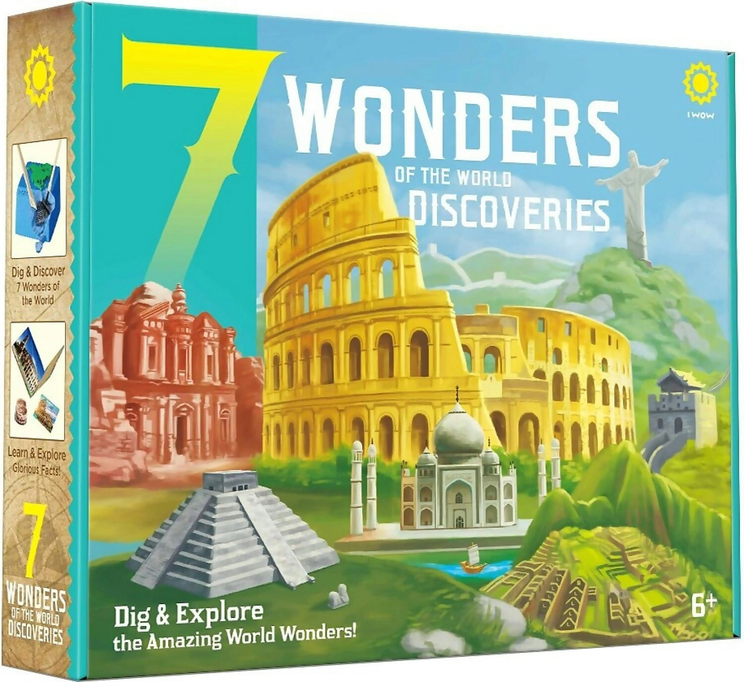 Dig Kit - 7 Wonders Of The World Discoveries - Johnco