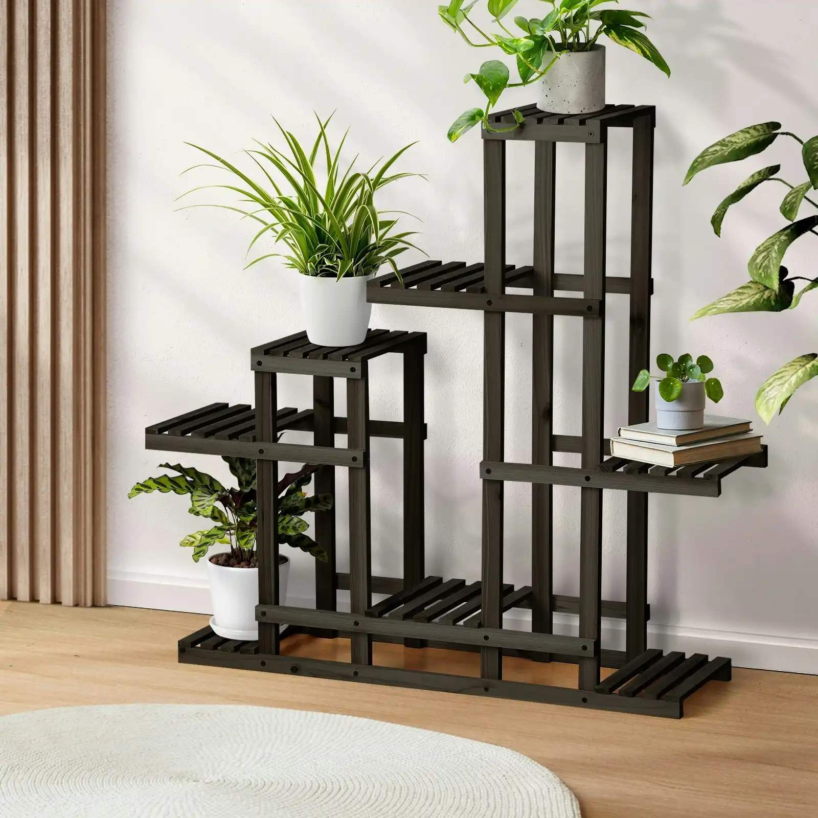 Livsip 6 Tiers Plant Stand Flower Pots Shelf Indoor Outdoor Garden Rack