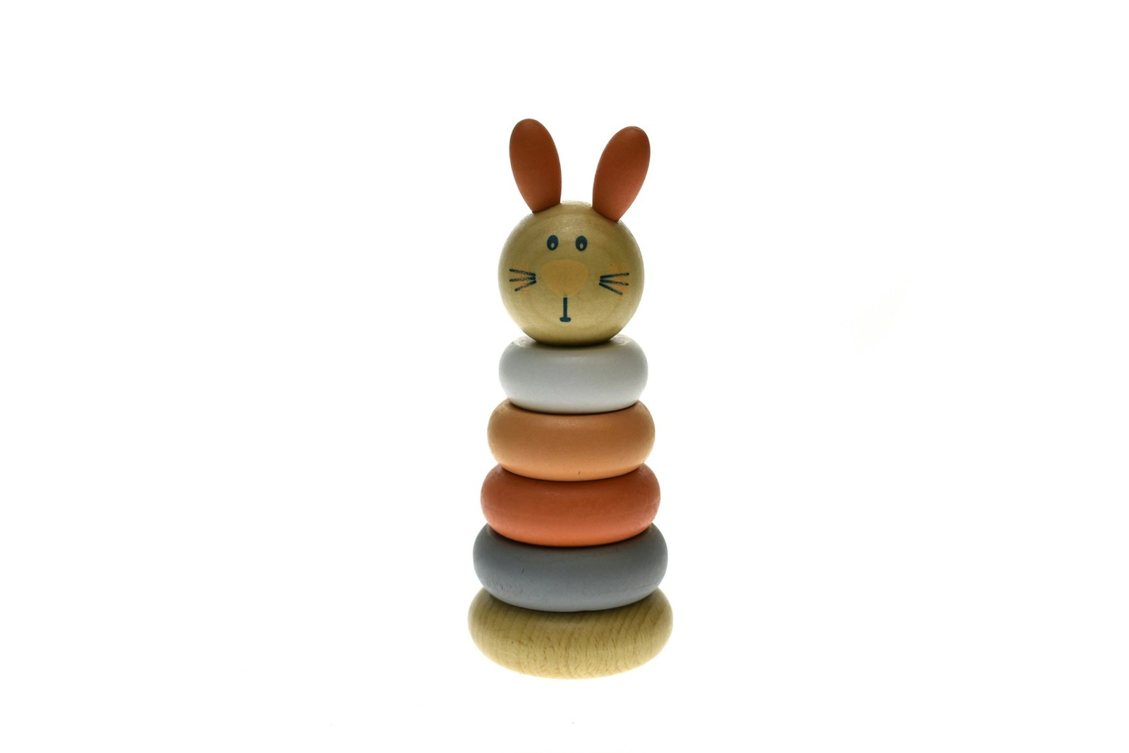 Kaper Kidz Animal Stacking Blocks Children's/Kids Pretend Play Toy Rabbit 12m+