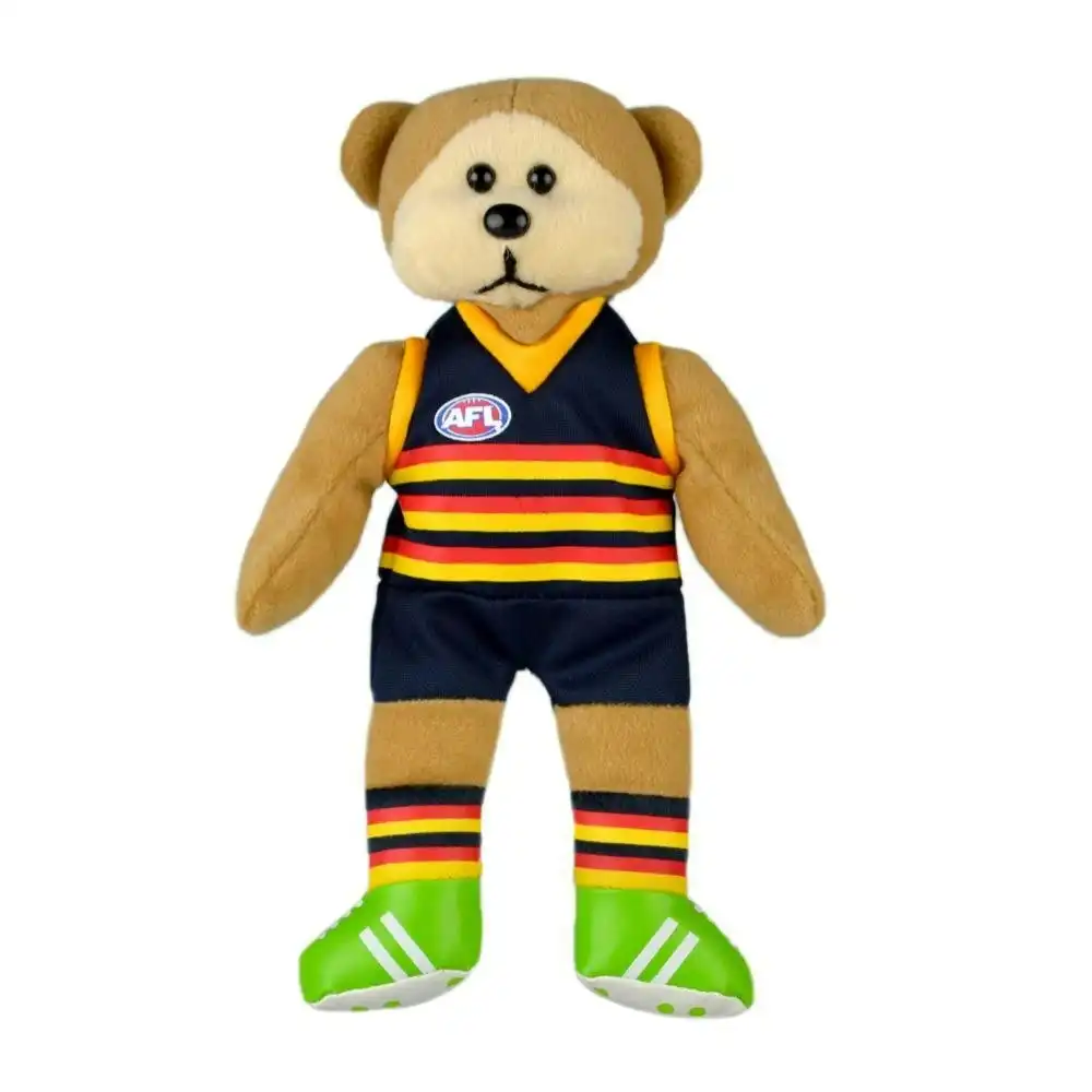 AFL Magic Play Adelaide Kids 30cm Footy Team Soft Collectable Bear Toy 3y+