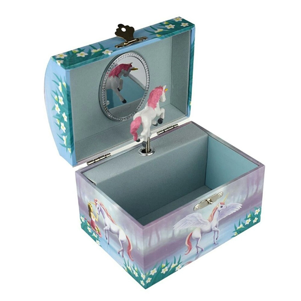 Kaper Kidz 13cm Sugar Plum Unicorn Music Jewellery Dome/Box Organiser 3y+