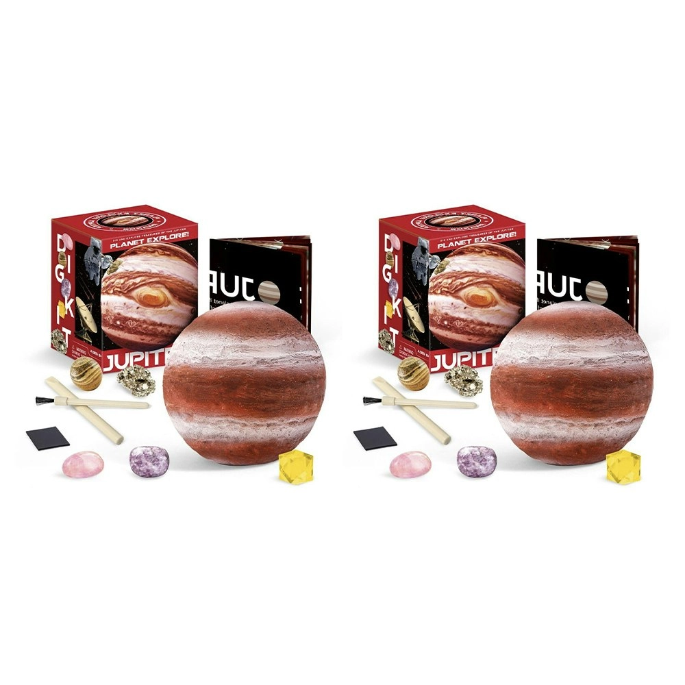 2PK Kaper Kidz Planet Xplore Jupiter Dig & Excavation Childrens Science Kit 6y+