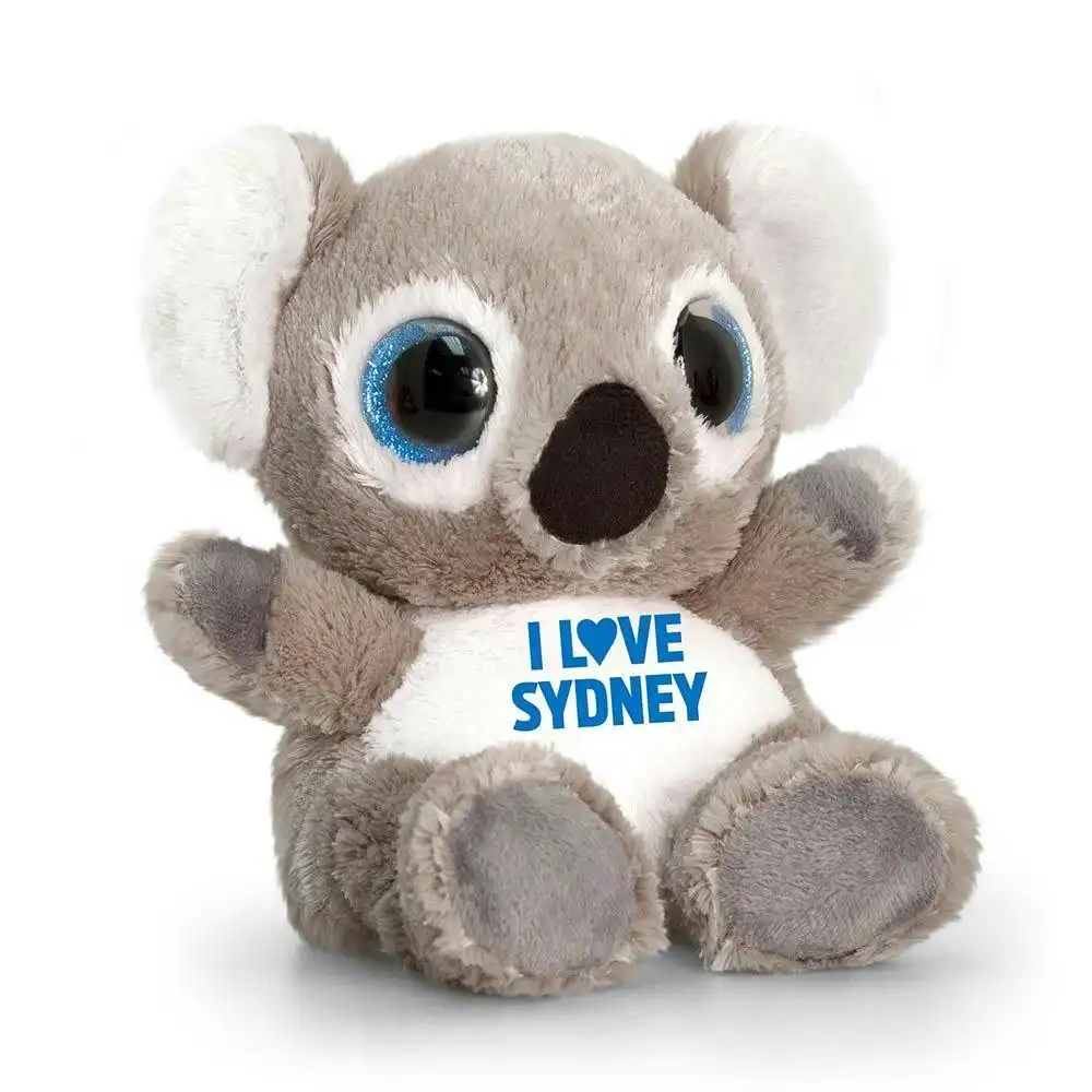 Animotsu 25cm I Love Australia Koala Kids Animal Soft Plush Stuffed Toy Pink 3y+