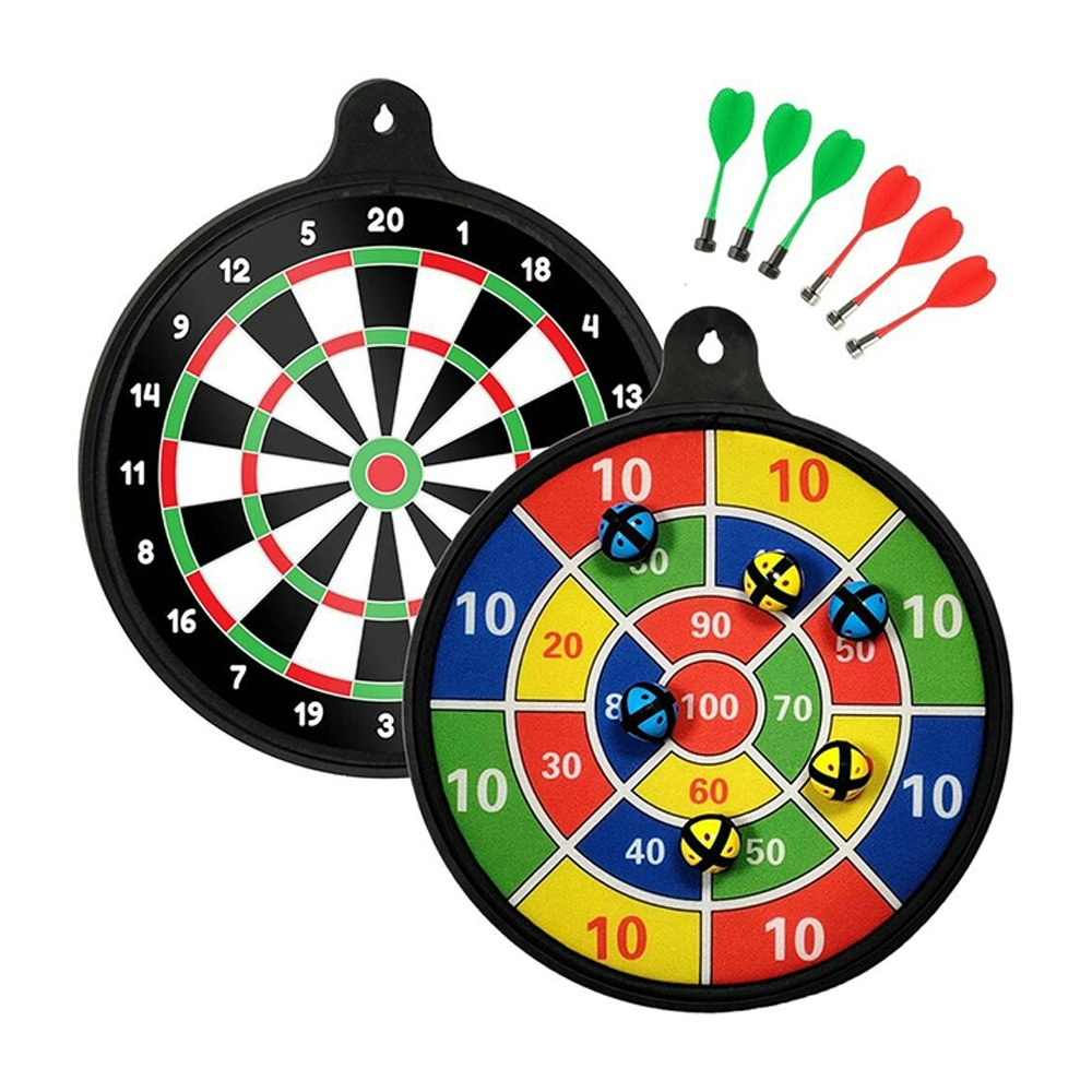 Formula Sports Multi-Games Board Classic Carnival Style Game w/ Darts & Balls