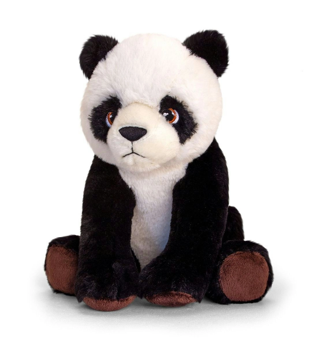 Keeleco 18cm Panda Kids/Children Animal Soft Plush Stuffed Toy Black 3y+