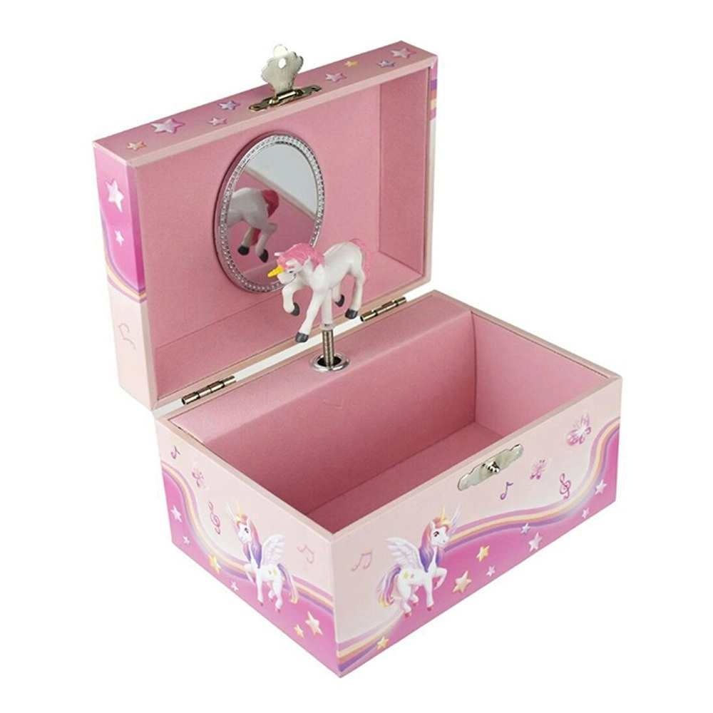 Kaper Kidz 15cm Nutmeg Unicorn Keepsake Musical Jewellery Box Organiser 3y+