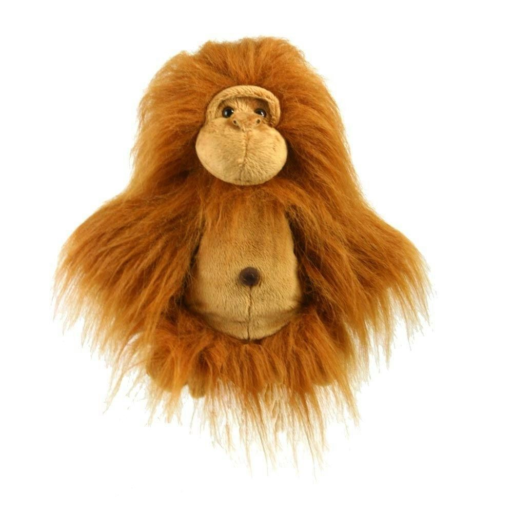 Korimco 32cm Orangutan Kids/Children Body Puppet Role Play Soft Toy 3y+ Brown