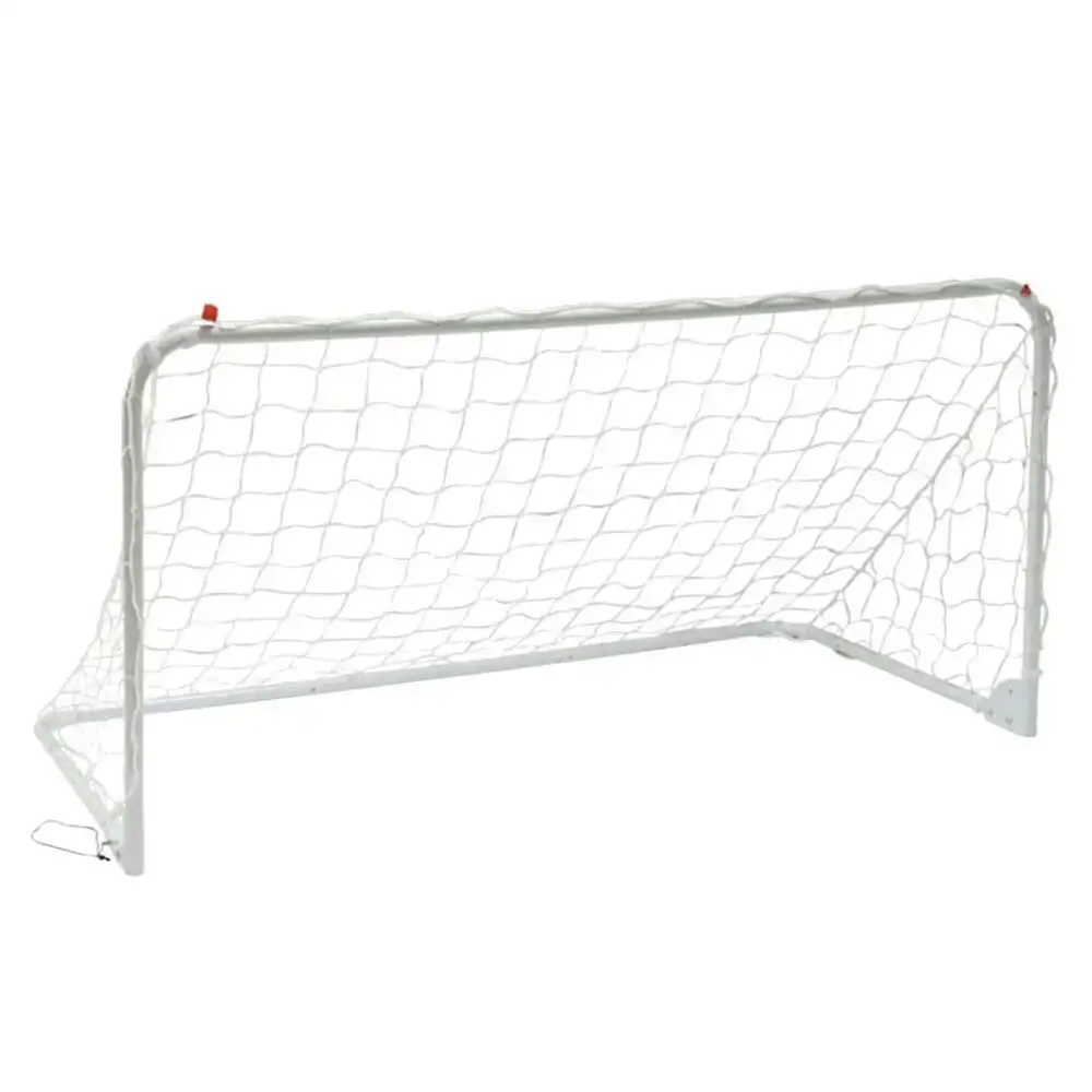 Mitre Fast Fold Portable Soccer Foldable 6x3ft Goal Sports/Training Football WHT
