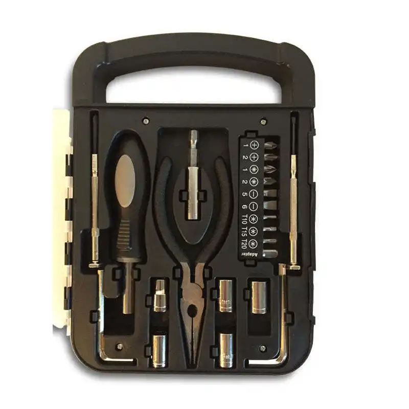 20pc Men's Republic Home Improvement/DIY Garage Repair Portable Tool Set/Kit