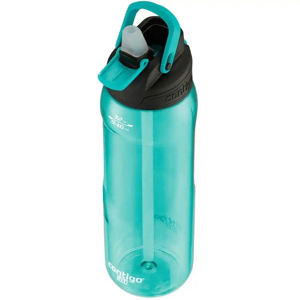 Contigo Fit Autospout Tritan Water/Drink Bottle w/ Straw 946ml Tumbler Surge