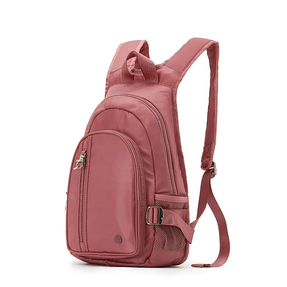 Tosca Anti-Theft RFID Blocking Security Travel Shoulder Backpack Bag - Coral