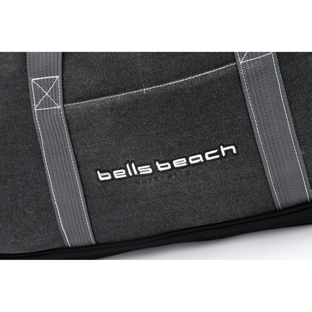 Bells Beach Canvas Small Tote/Duffle Bag 50x20x28cm w/Shoulder Strap - Black