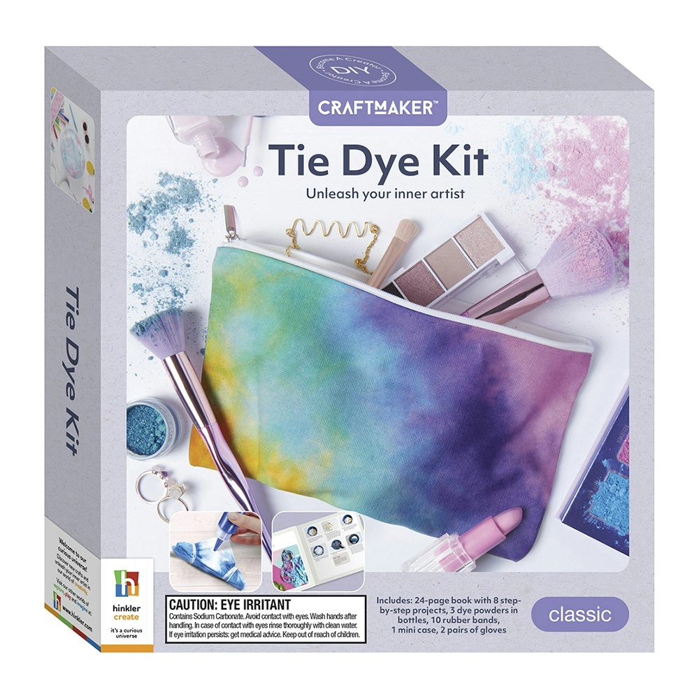 Craft Maker Tie Dye Kit Classic Art/Craft Activity Set DIY Hobby Project