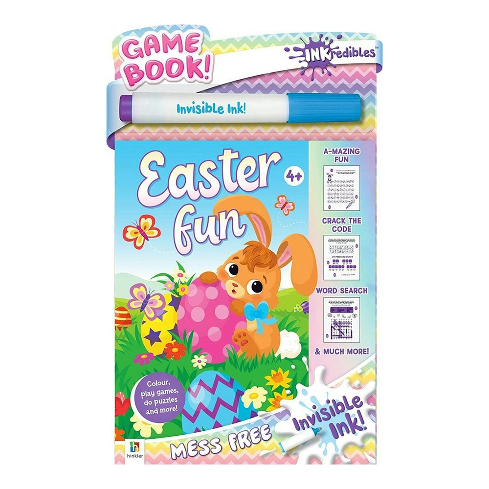 Inkredibles: Easter Fun Invisible Ink Colouring Activity Kit Art Book 4y+