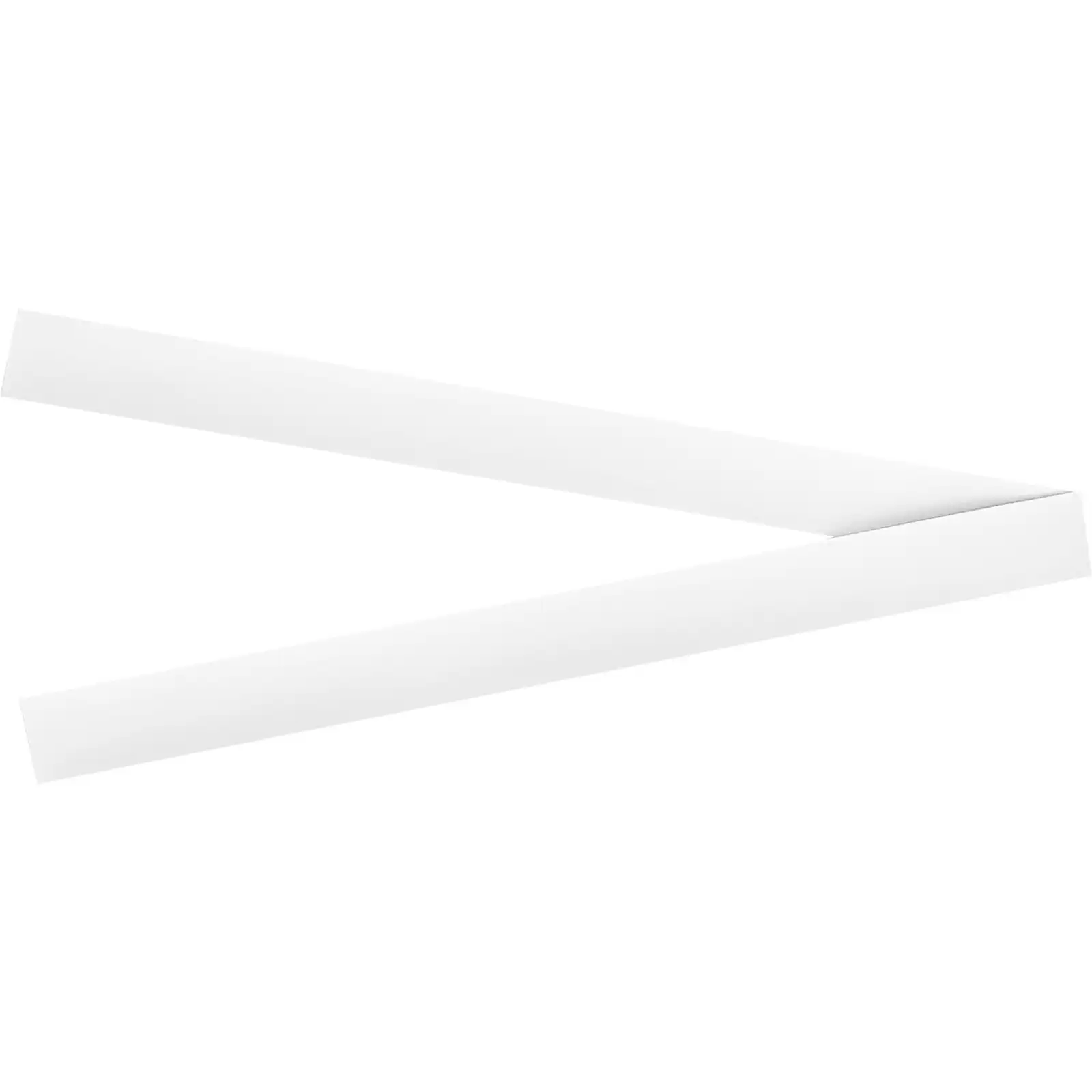 4x Quartet 2.5x30cm Reusable Dry-Erase Magnetic Strips For Whiteboard White