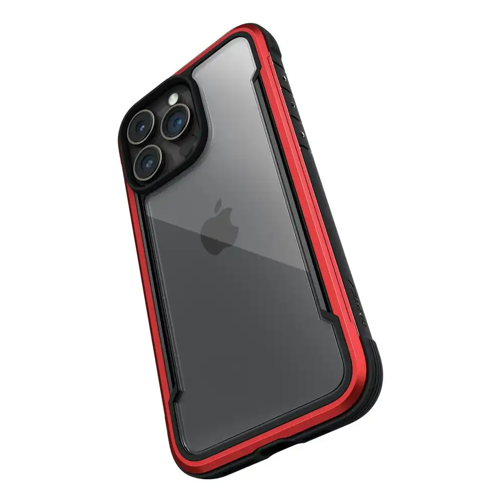 Raptic Shield Phone Case Mobile Cover Protection For Apple iPhone 15 Pro Red