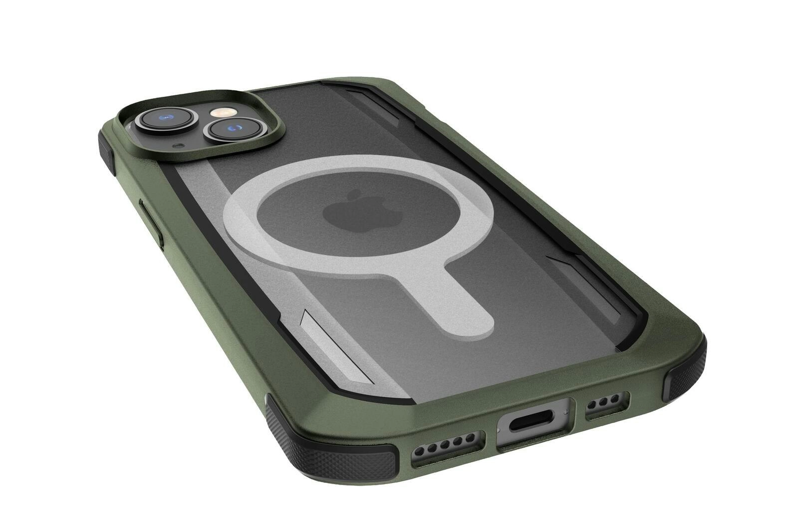 X-Doria Raptic Secure MagSafe Case Protection Cover For Apple iPhone 14 Green