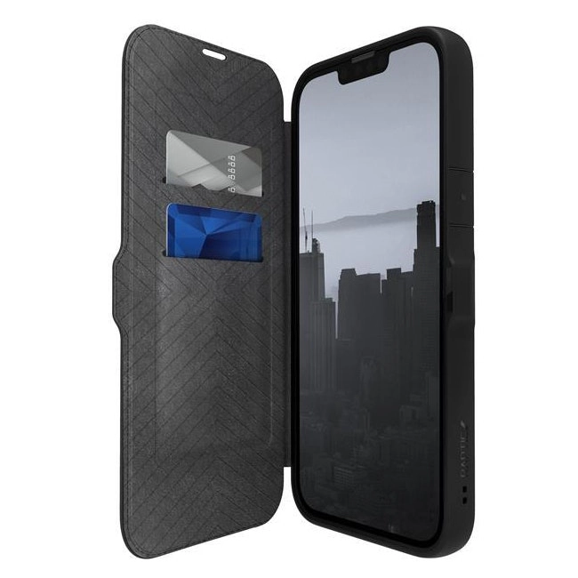 X-Doria Raptic Urban Folio Case Wallet Cover Protection For iPhone 14 Plus Black