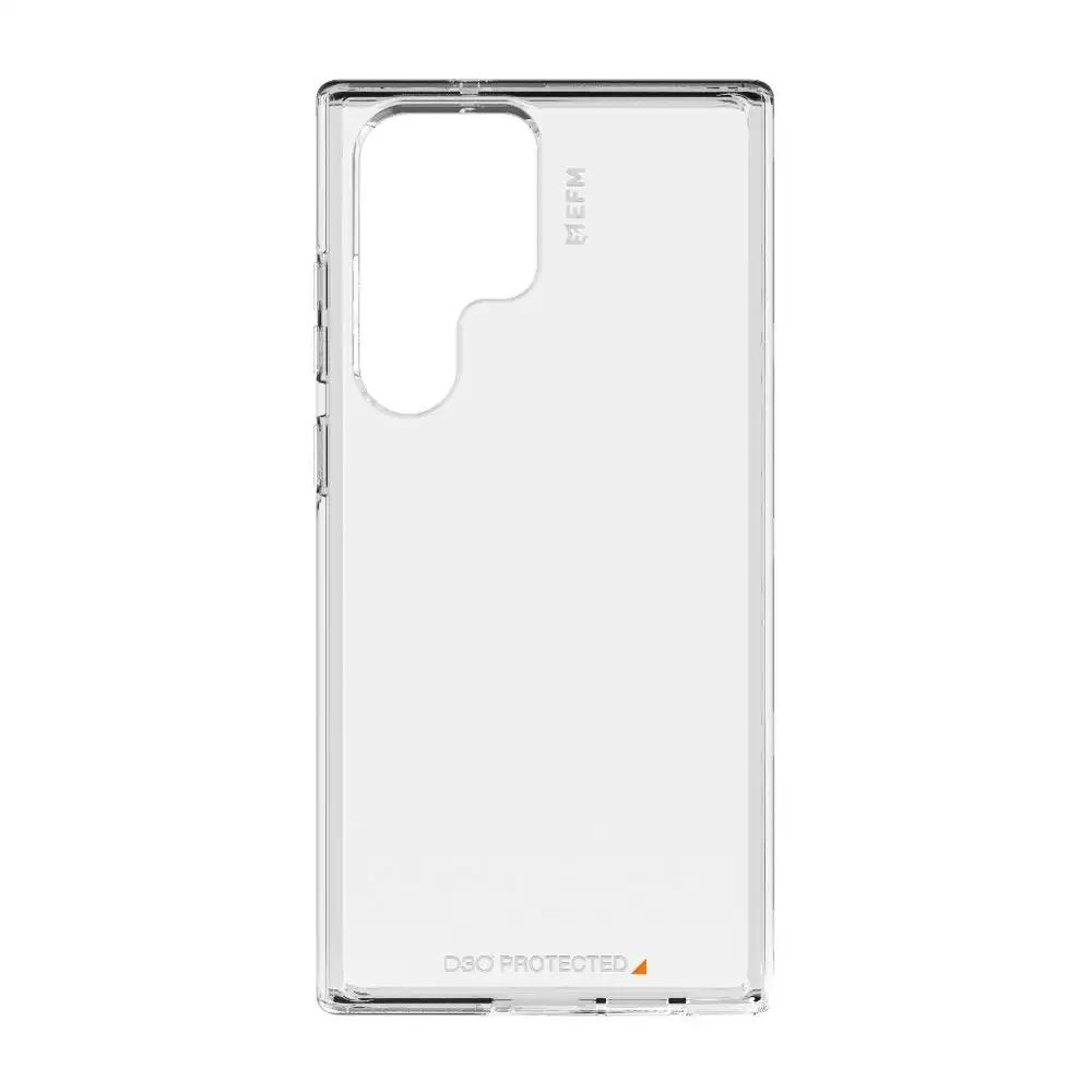 EFM Alta Crystalex Phone Case Armour For Samsung Galaxy S23 Ultra Crystal Clear