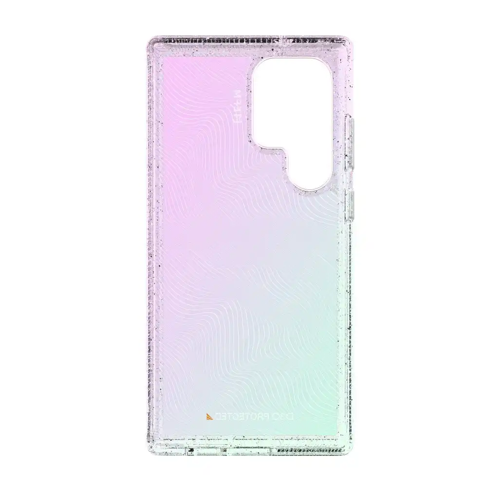 EFM Aspen Crystalex Phone Case Armour For Samsung Galaxy S23 Ultra Glitter Pearl