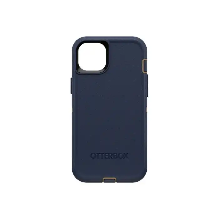 Otterbox Defender Case Protection Phone Cover For iPhone 14 Plus Blue/Brown