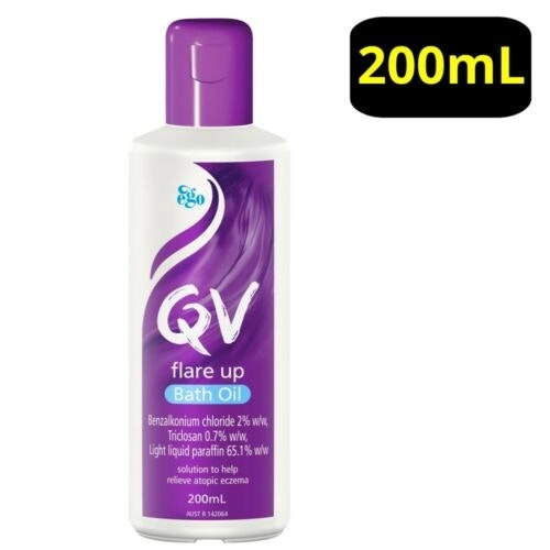 Qv Skincare Ego Qv Flare Up Bath Oil 200ml