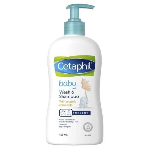 Cetaphil Baby Calendula Wash & Shampoo 400ml