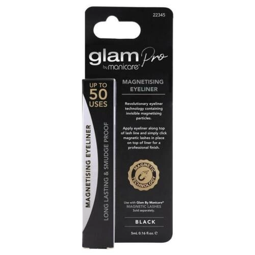 Glam By Manicare Magnetising Eyeliner Black 5ml