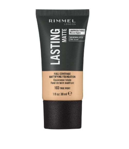 Rimmel London Rimmel Lasting Matte Foundation 103 True Ivory