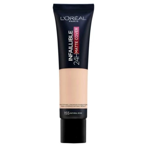 L'Oreal Infallible Matte Cover Foundation - 155 Natural Rose