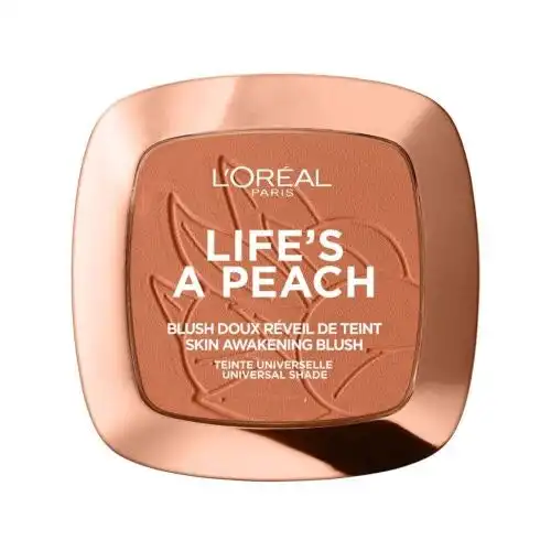 Lóreal L  Real Wake Up And Glow Blush 01 Peach Addict