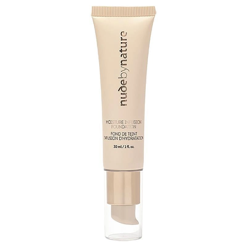 Nude by Nature Moisture Infusion Foundation 30ml W8 Classic Tan