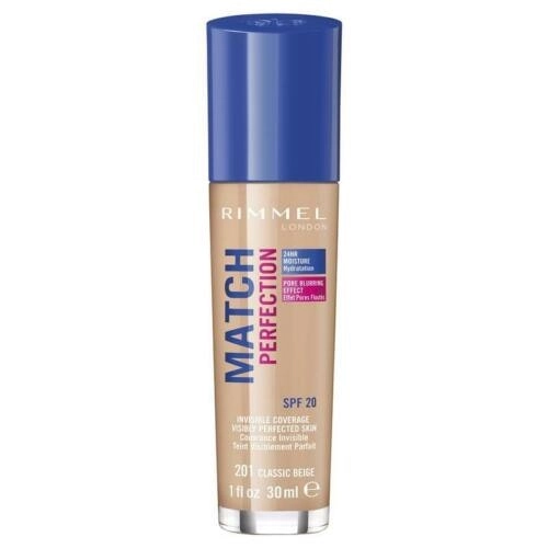 Rimmel London Rimmel Match Perfection Foundation 201 Classic Beige