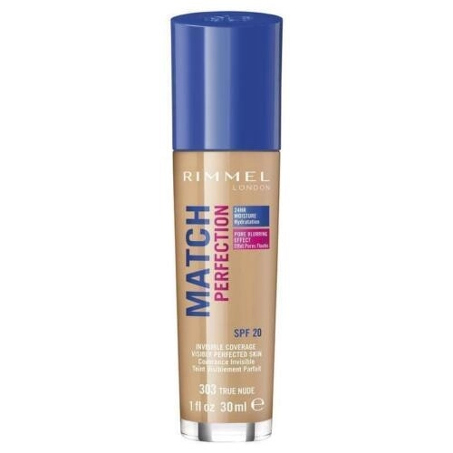 Rimmel London Rimmel Match Perfection Foundation 303 True Nude