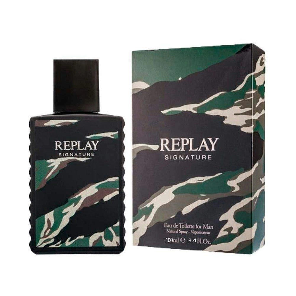 Replay Signature Men Edt 100ml