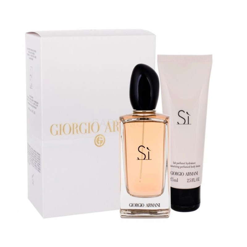 Giorgio Armani Si Edp 100 Ml + Body Lotion 75 Ml