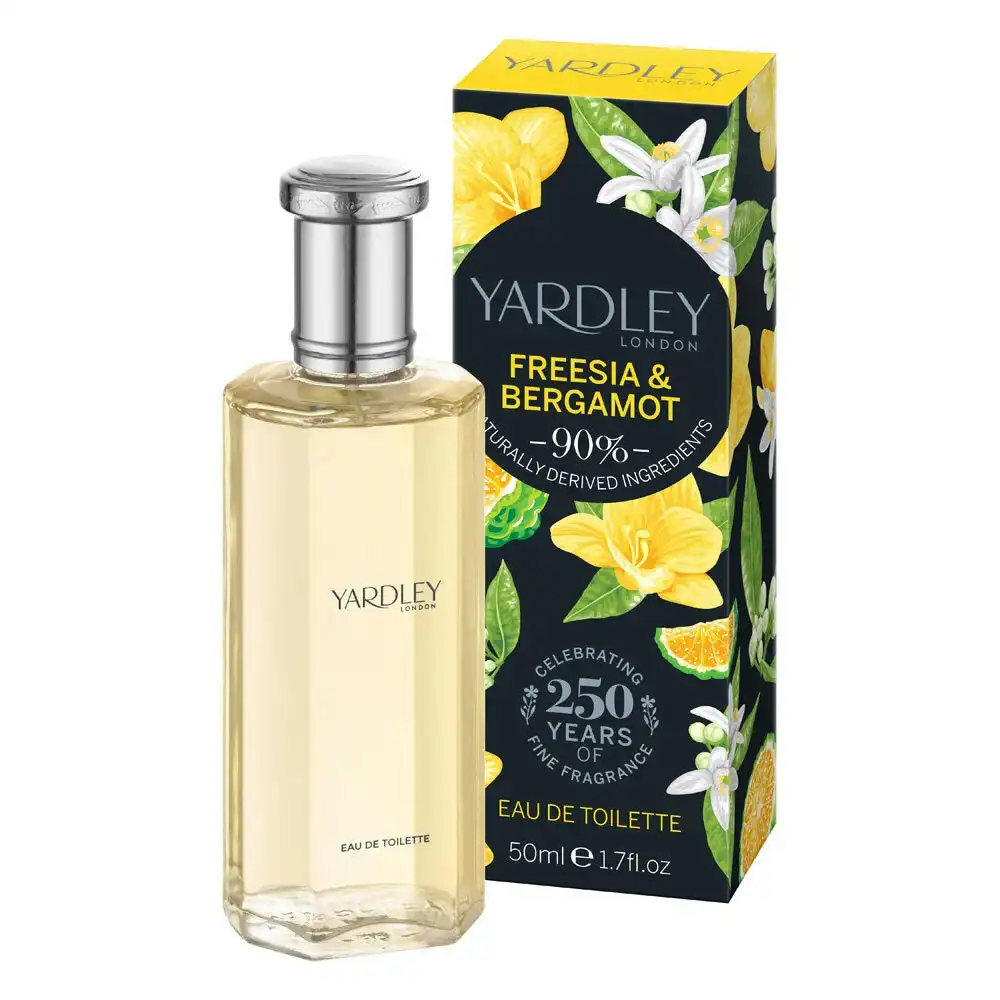 Yardley Freesia & Bergamot  Edt 50ml