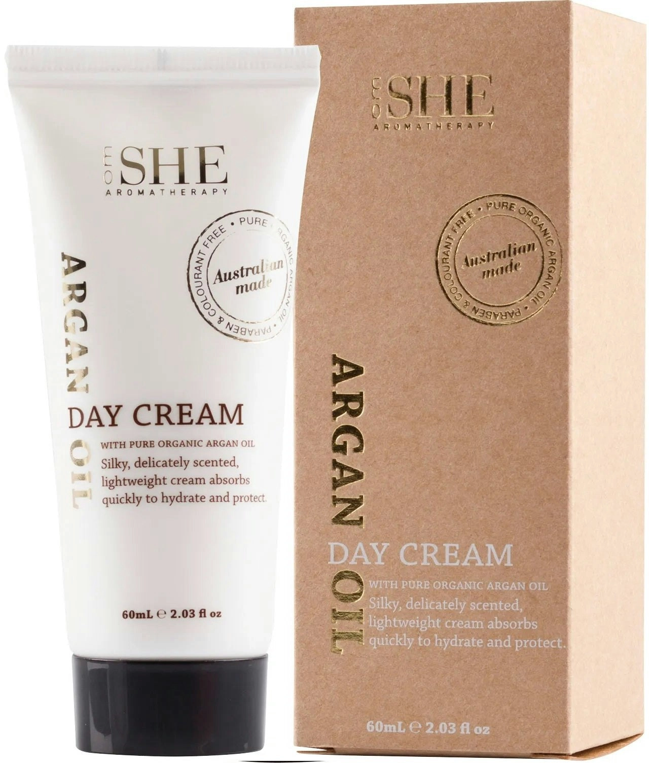 SHE Aromatherapy SHE Argan Oil Day Cream 60ml