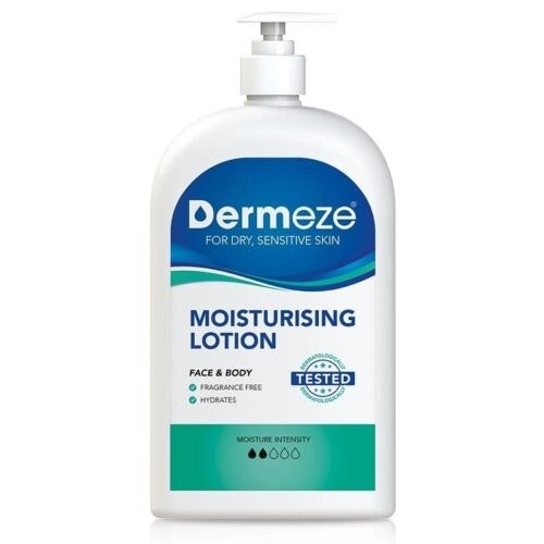 DermaVeen Dermeze Moisturising Lotion Bottle - 500ml