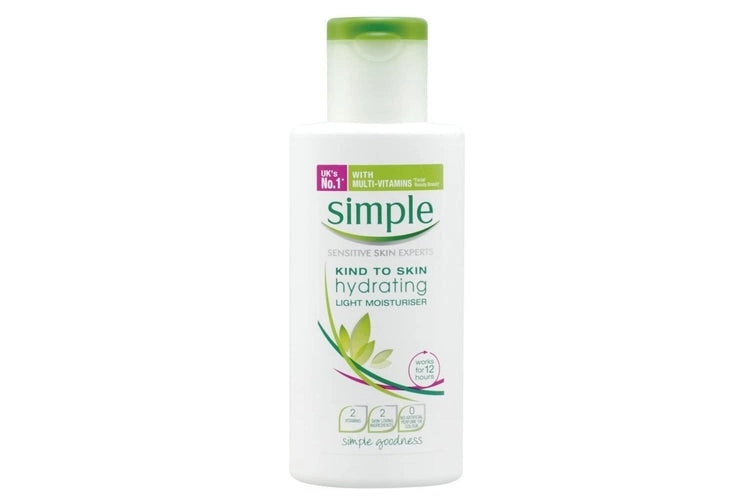 Simple Kind To Skin Moisturiser Daily Hydrating Light 125ml