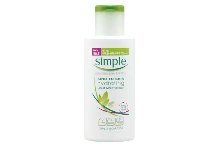 Simple Kind To Skin Moisturiser Daily Hydrating Light 125ml