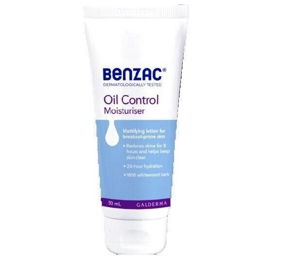 Benzac Oil Control Moisturiser 50ml