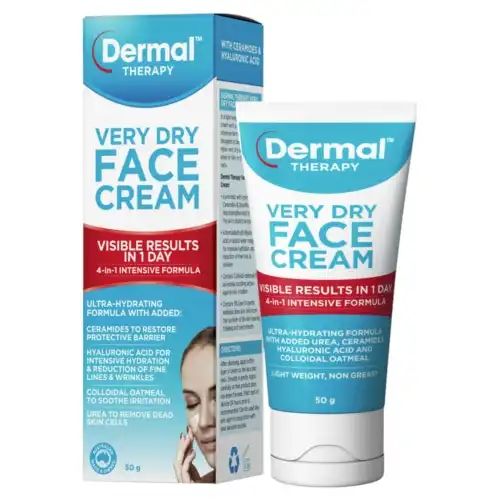 Dermal Therapy Very Dry Face Cream 50g