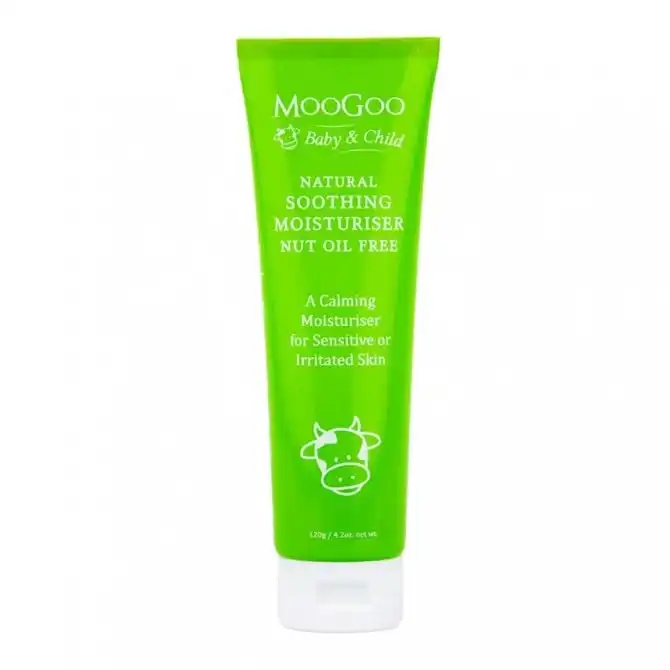 MOOGOO Natural Soothing Msm Moisturiser Nut Oil Free 120g