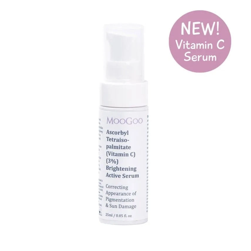 MOOGOO Ascorbyl Tetraisopalmitate (vitamin C) (3%) Brightening Active Serum 25ml