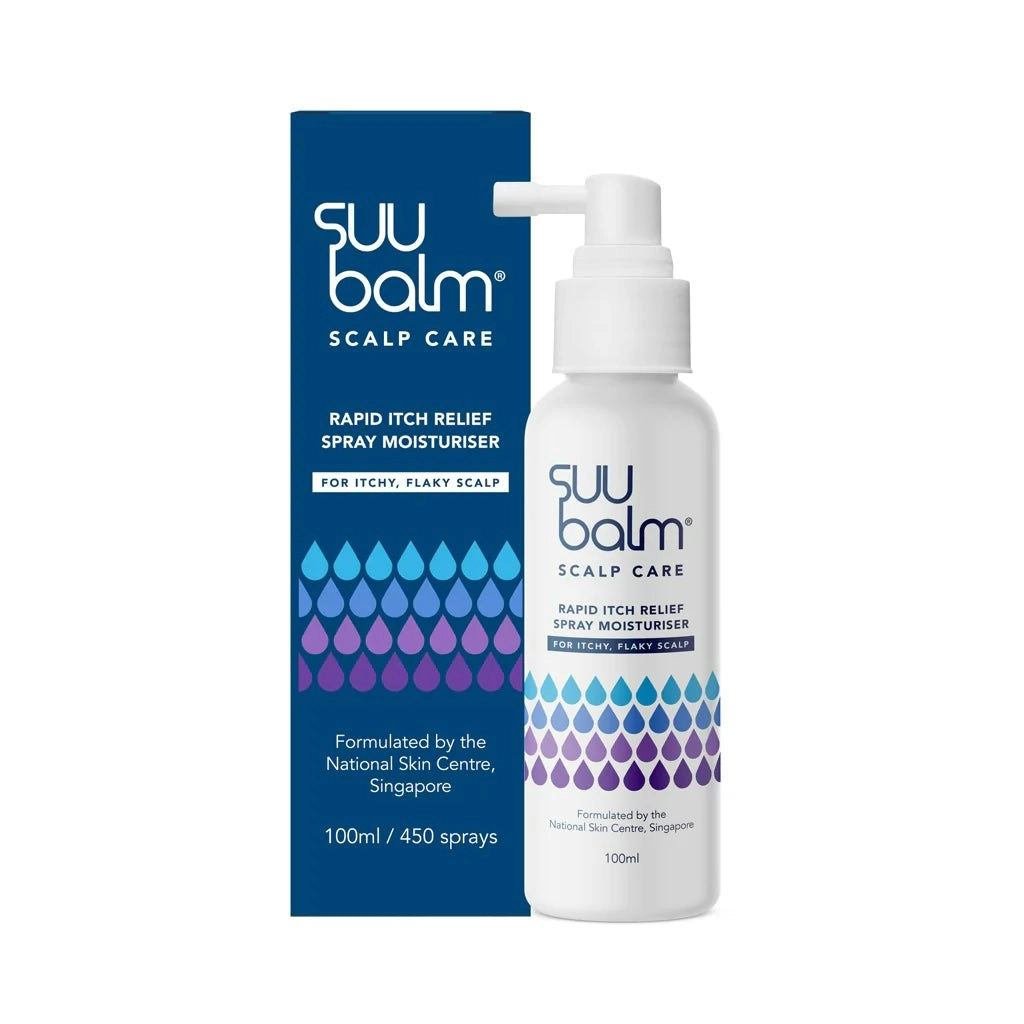 Suu Balm Scalp Care Rapid Itch Relief Spray Moist 100ml