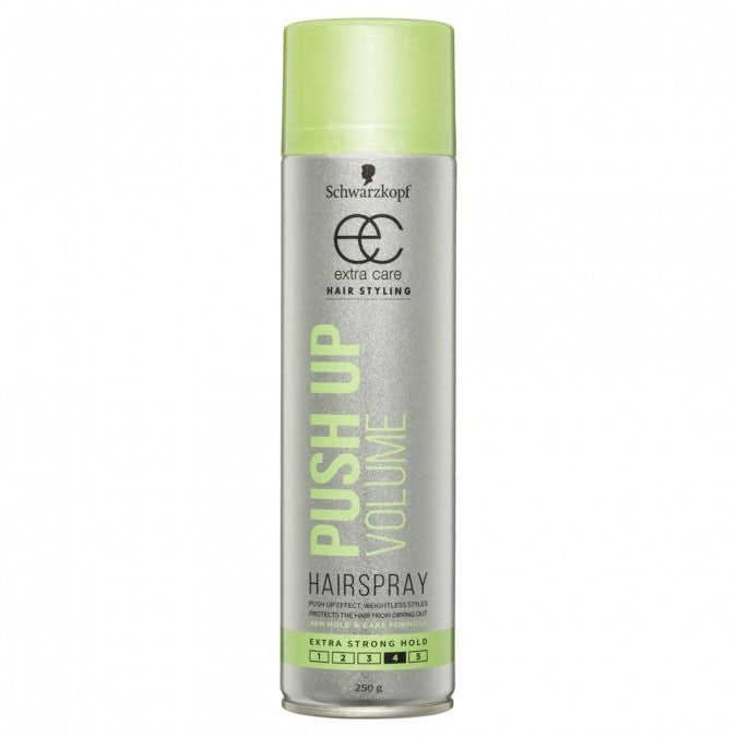 Schwarzkopf Extra Care Push Up Volume Hairspray 250g