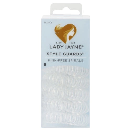 Lady Jayne Style Guards Clear Kink Free Spirals 8 Pack