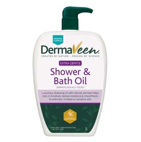 Dermaveen Extra Gentle Shower & Bath Oil 1 Litre